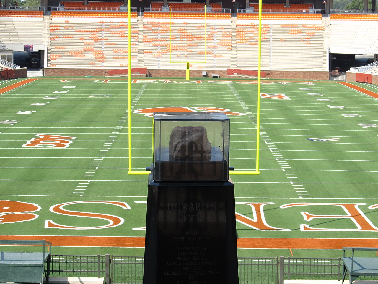 Memorial Stadium in Clemson, South Carolina, where the Tigers host Virginia Tech on Saturday night