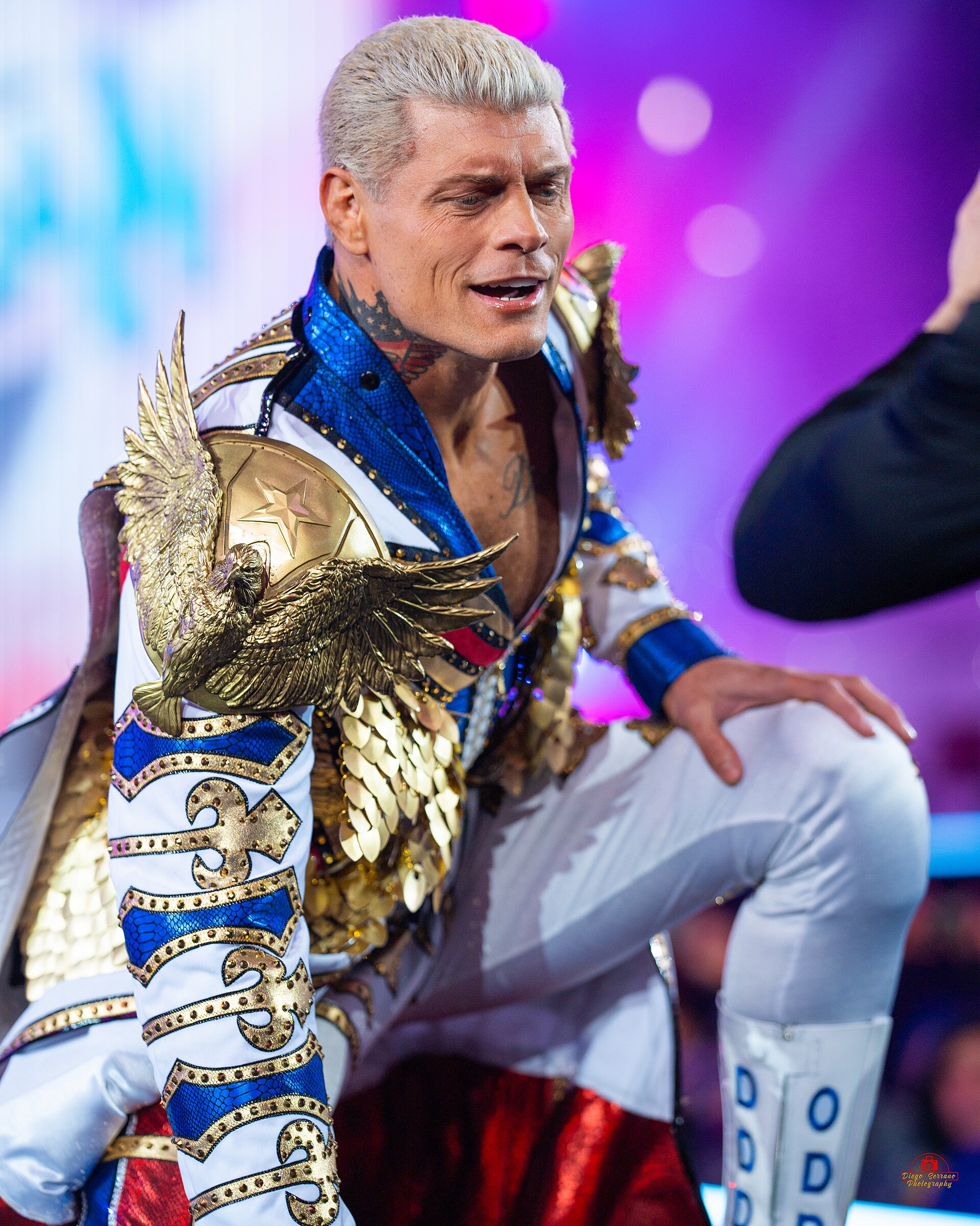 Cody Rhodes at WrestleMania XL in 2024