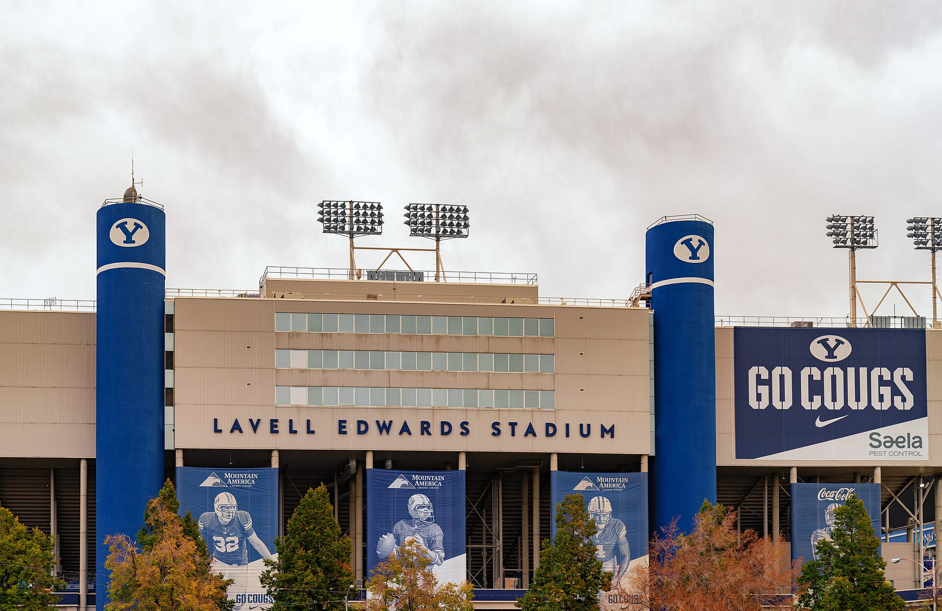 LaVell Edwards Stadium in Provo, Utah, home of the BYU Cougars (file photo)