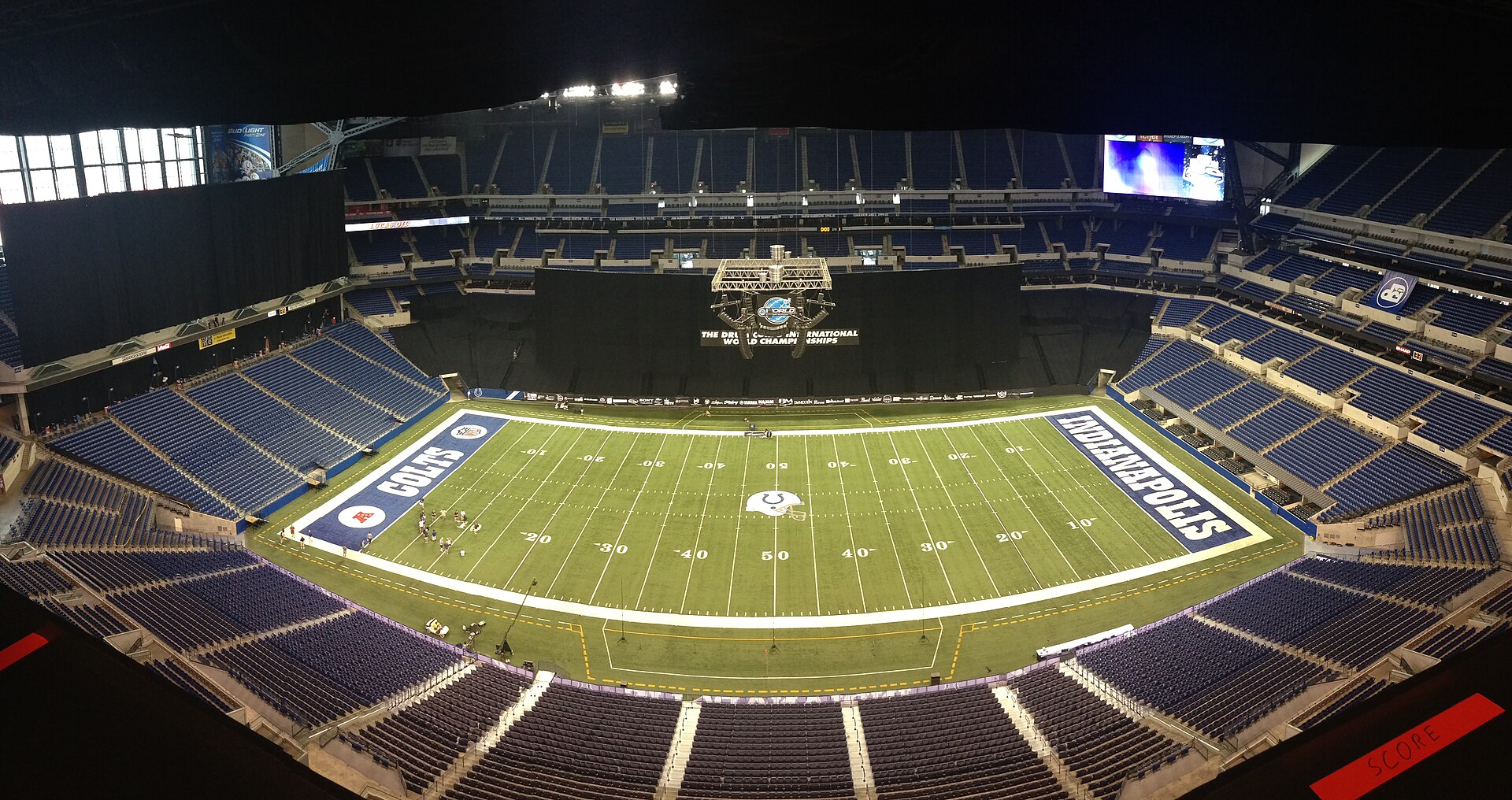 Lucas Oil Stadium in Indianapolis, home of the Colts (file photo)