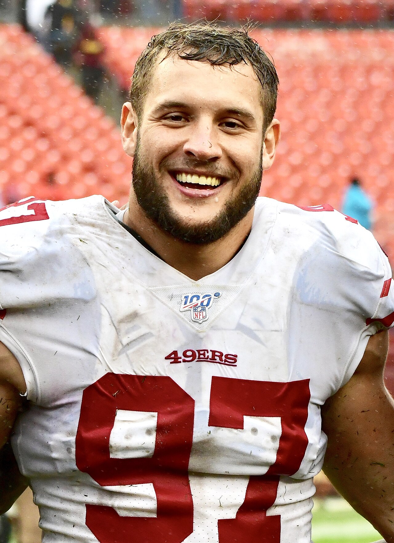 Nick Bosa of the San Francisco 49ers (file photo)