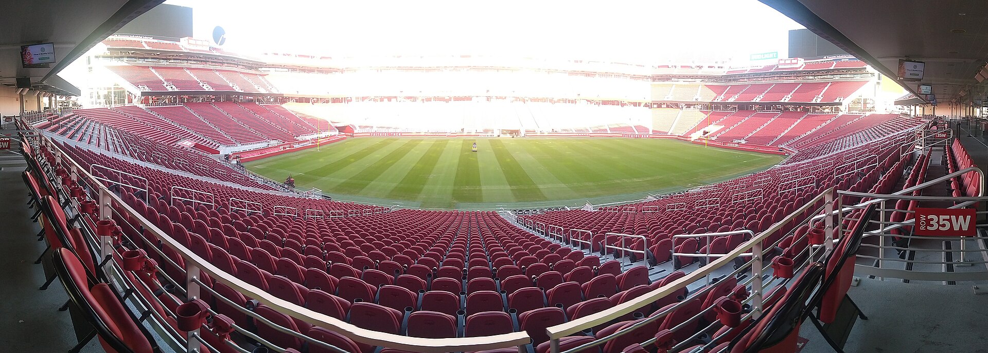 Levi's Stadium in Santa Clara, home of the San Francisco 49ers