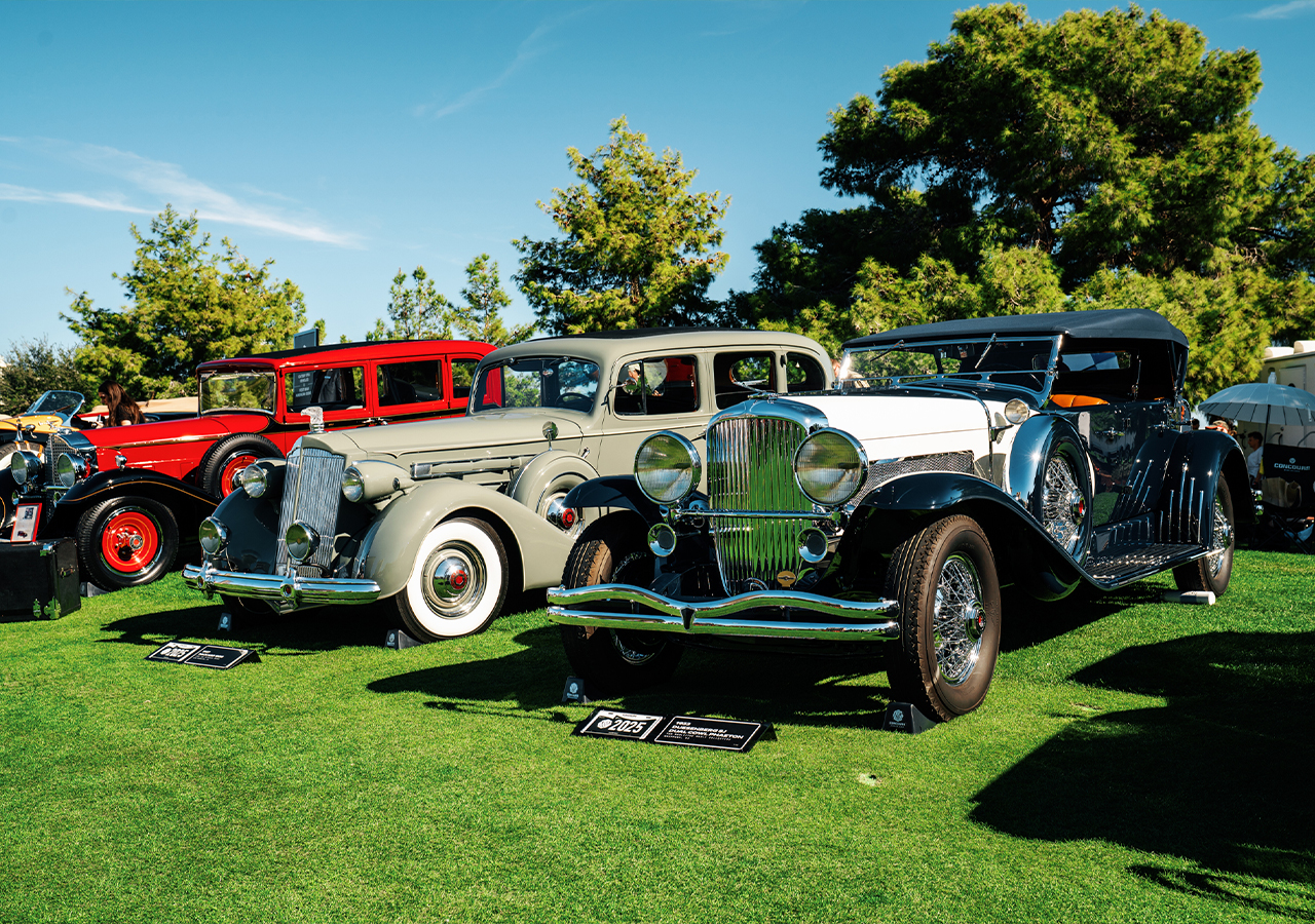 Pre-war classics judged on the Wynn Golf Club fairways at last year's Concours — event file photography
