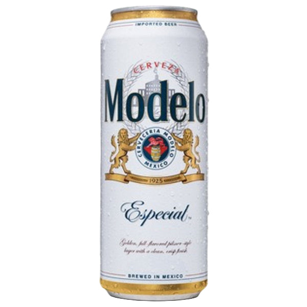 A can of Modelo Especial beer