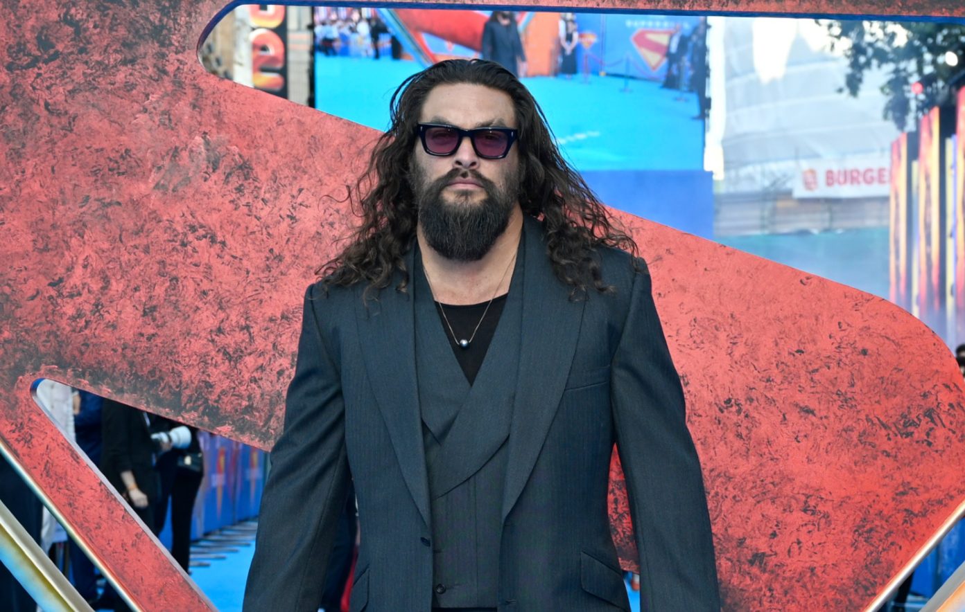 Jason Momoa at a Supergirl event in 2026