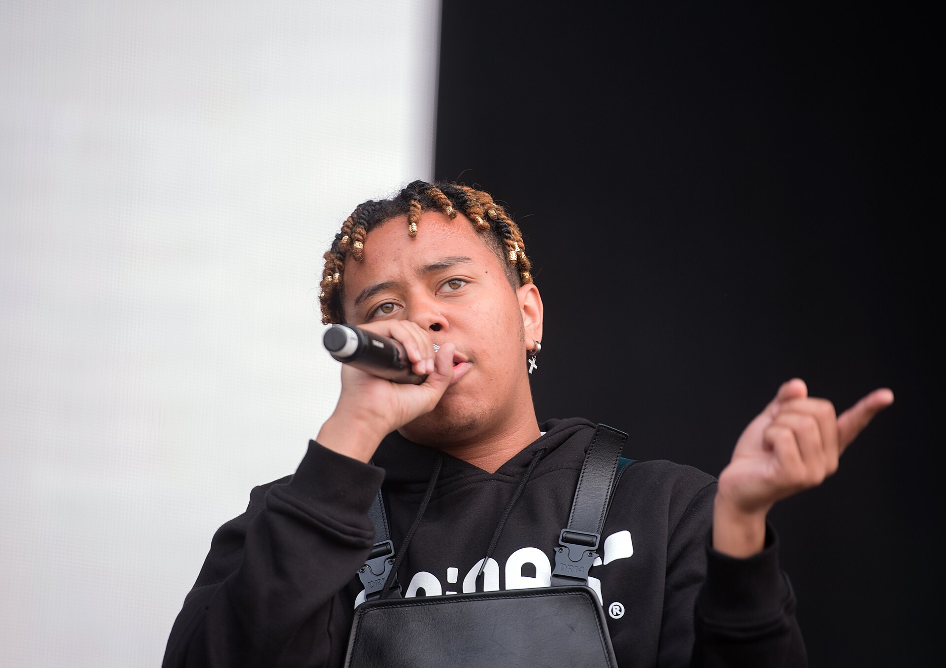 Cordae performing live at Openair Frauenfeld