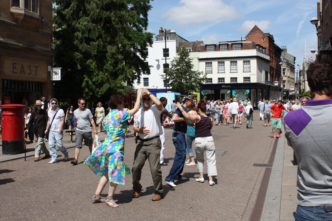 Salsa dancers mid-routine (file photo)