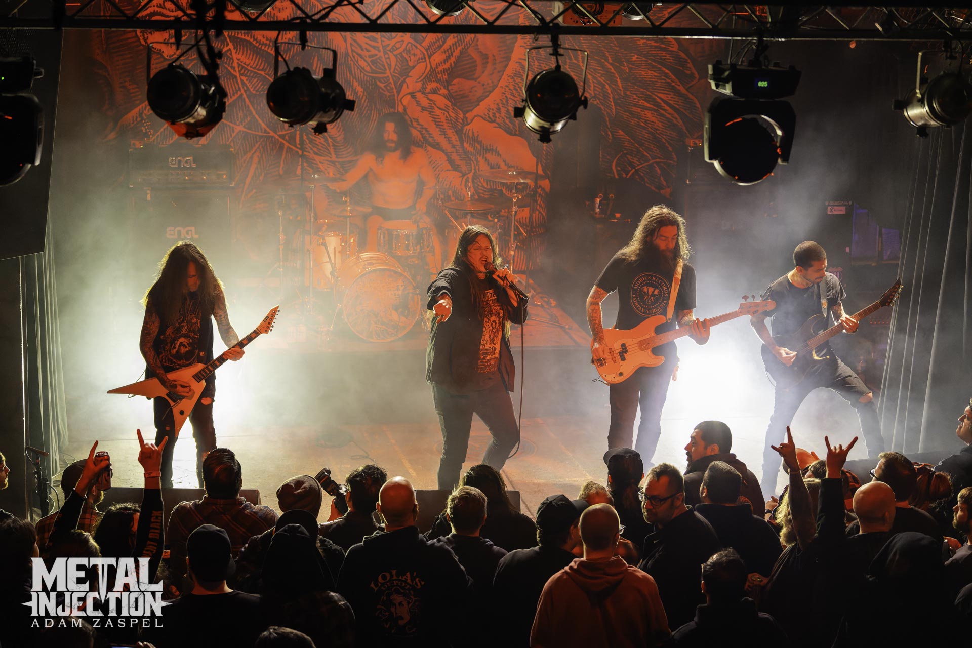 Darkest Hour performing live