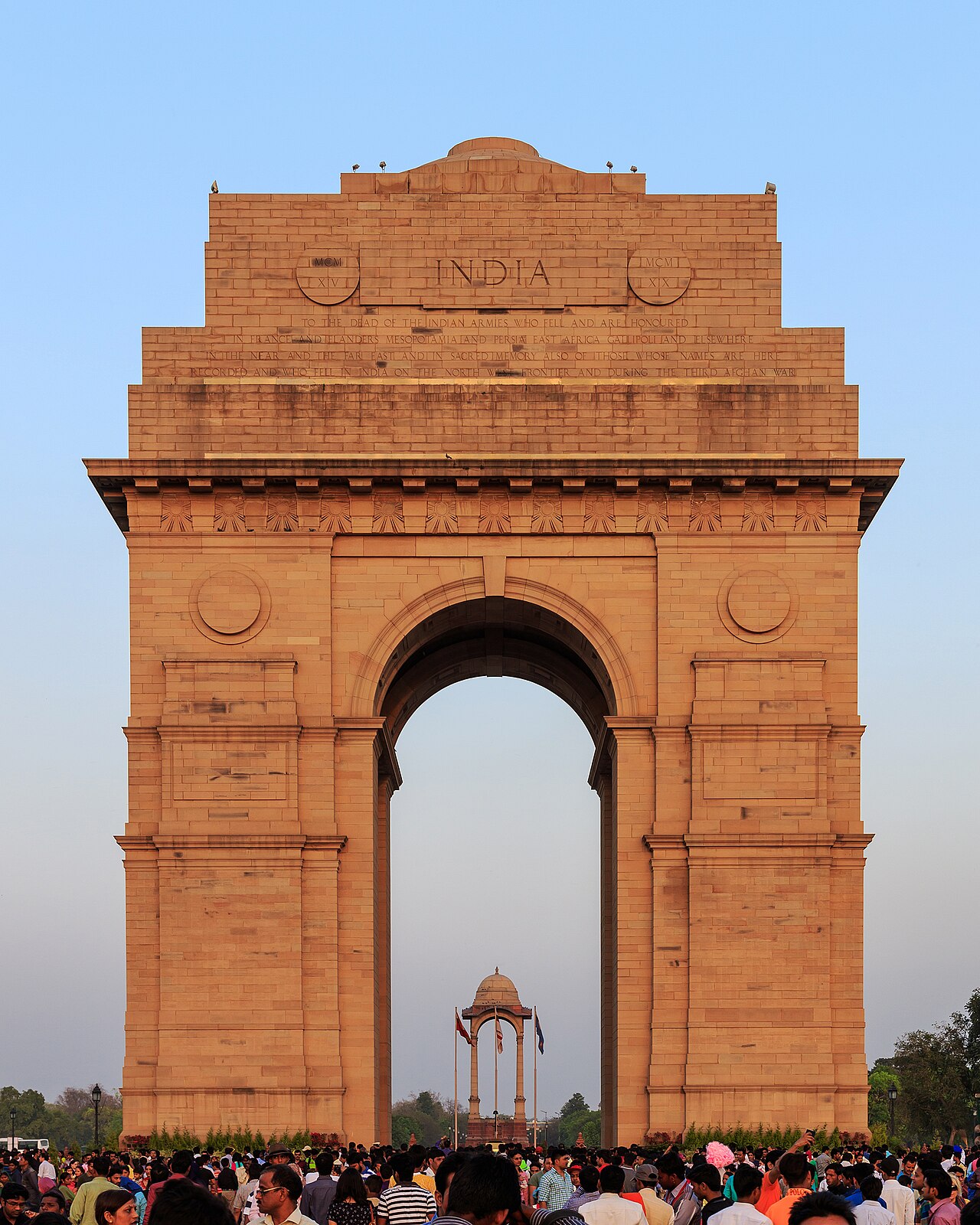 India Gate in New Delhi (file photo)