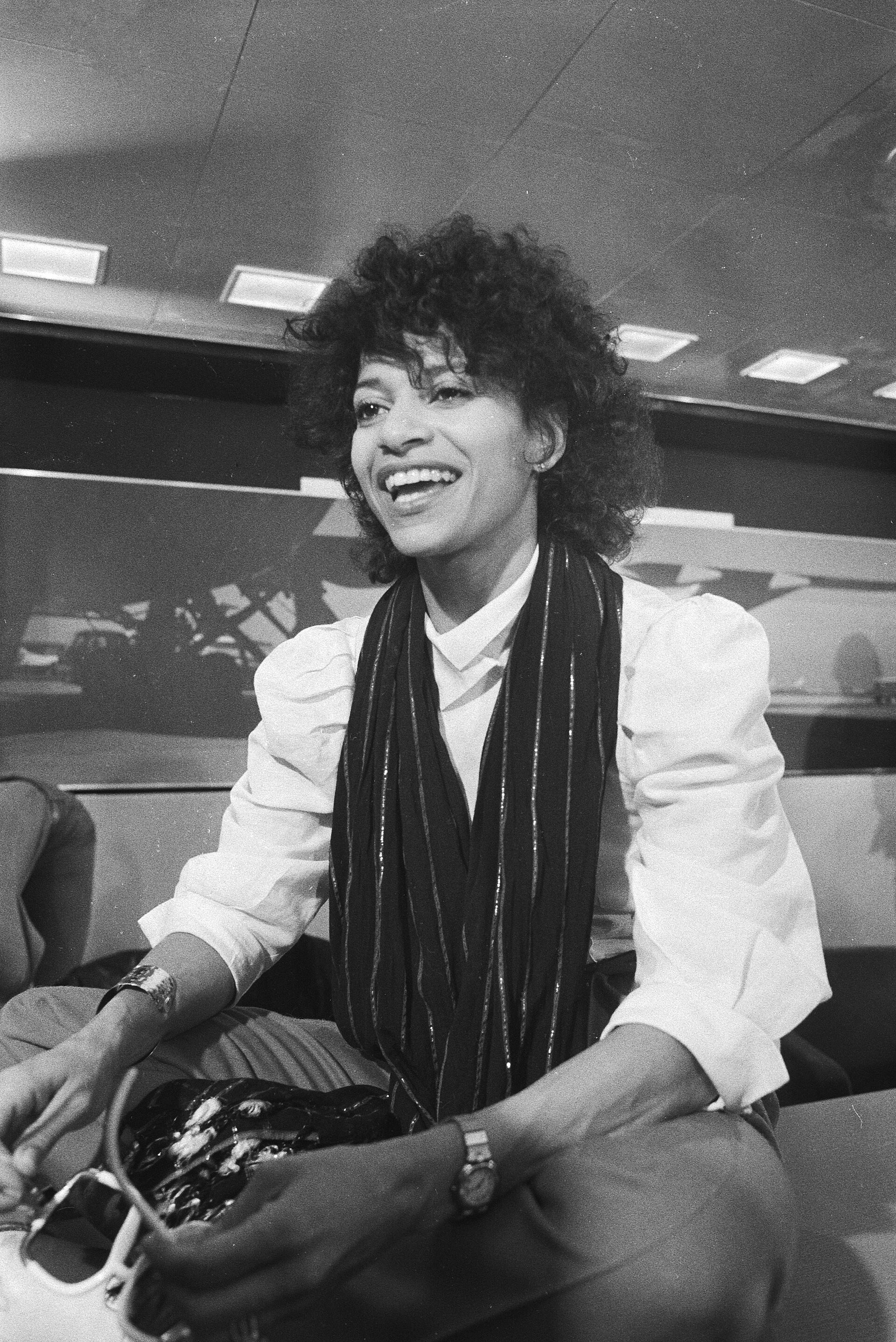 Debbie Allen smiling in 1983