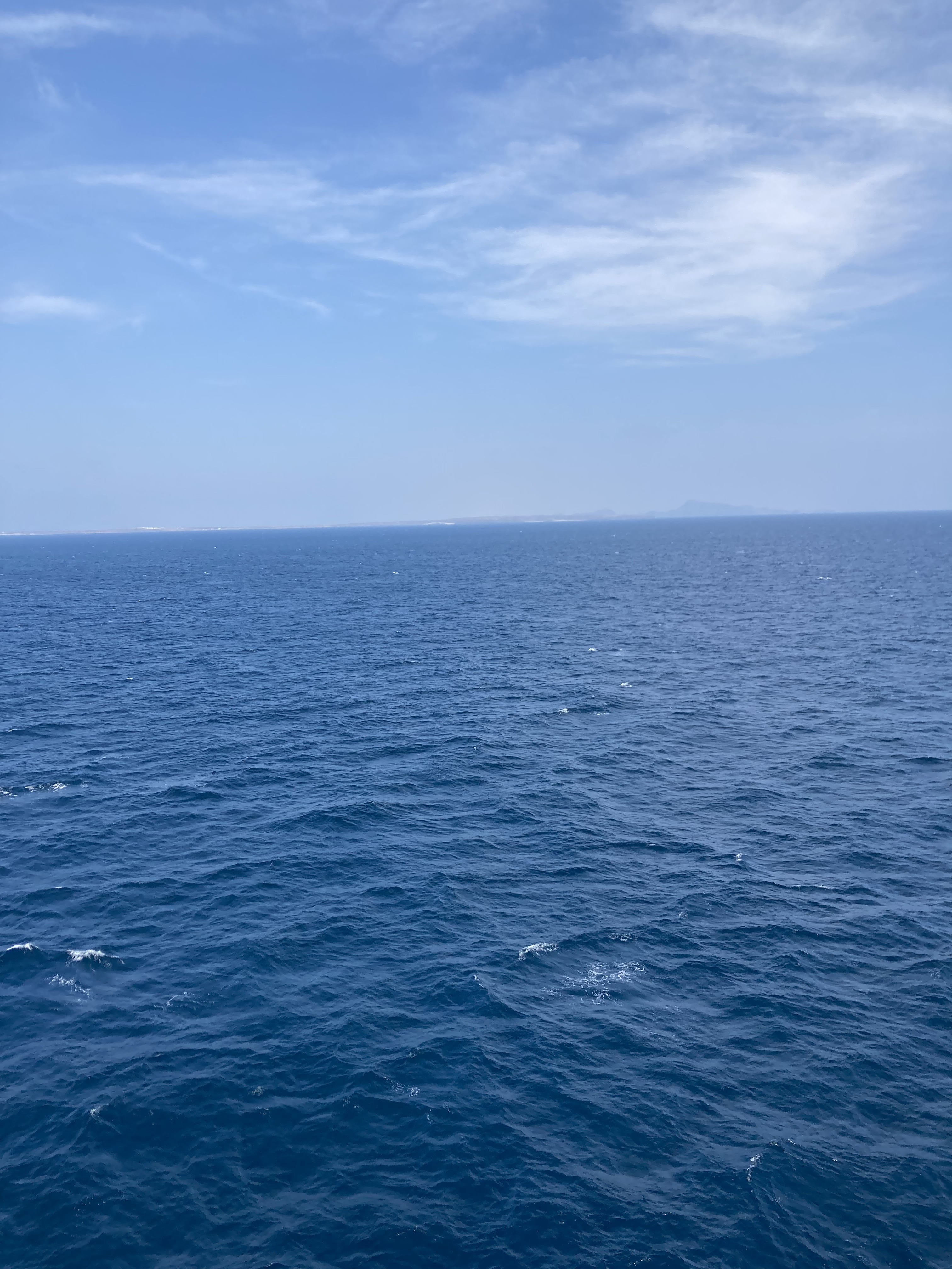 The Bab el-Mandeb Strait seen from midchannel (file photo)