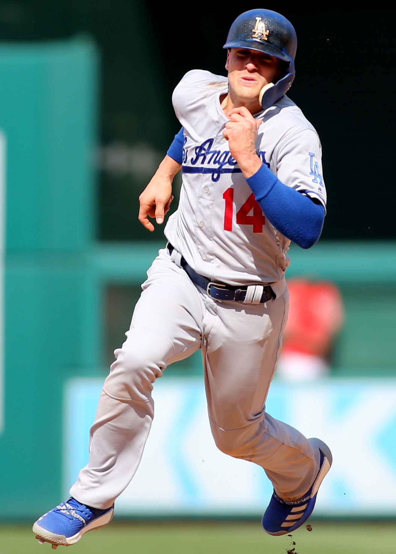 Kiké Hernández with the Dodgers.