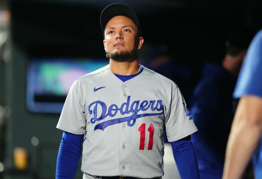 Dodgers infielder Miguel Rojas