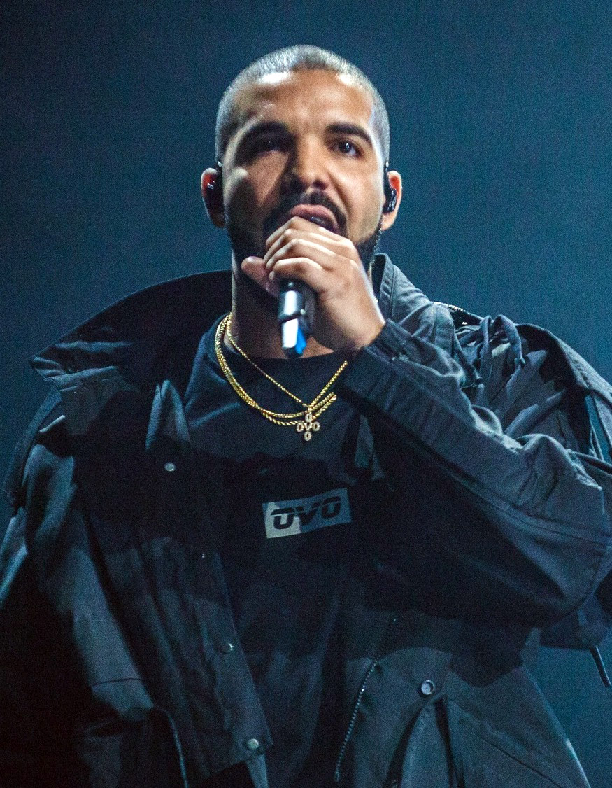 Drake performing on stage (file photo)
