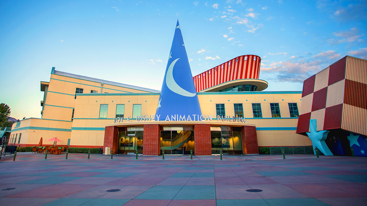The Walt Disney Animation Studios building in Burbank, California