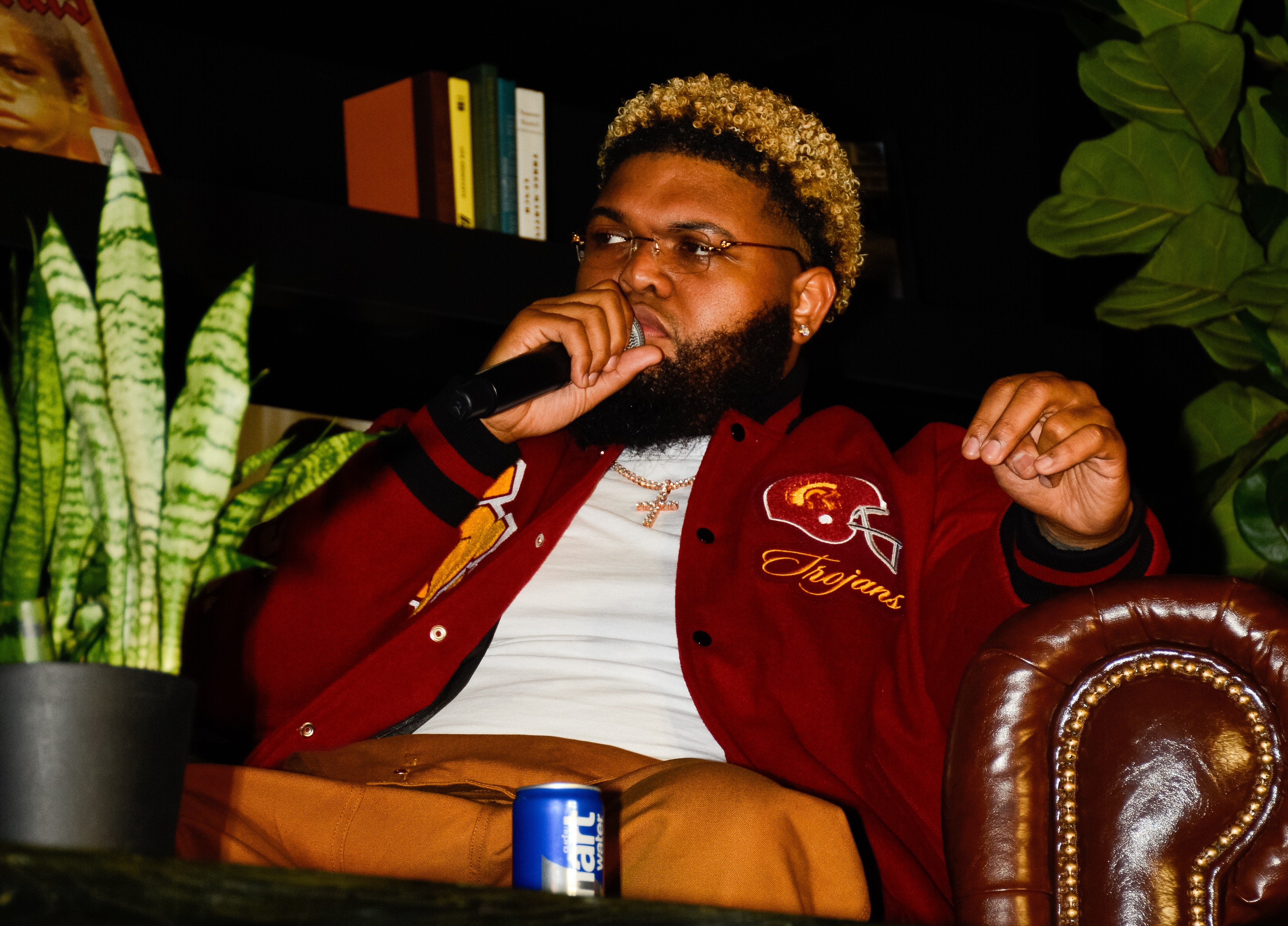 Druski (Drew Desbordes) on stage at the Essence Festival of Culture in New Orleans in July 2025