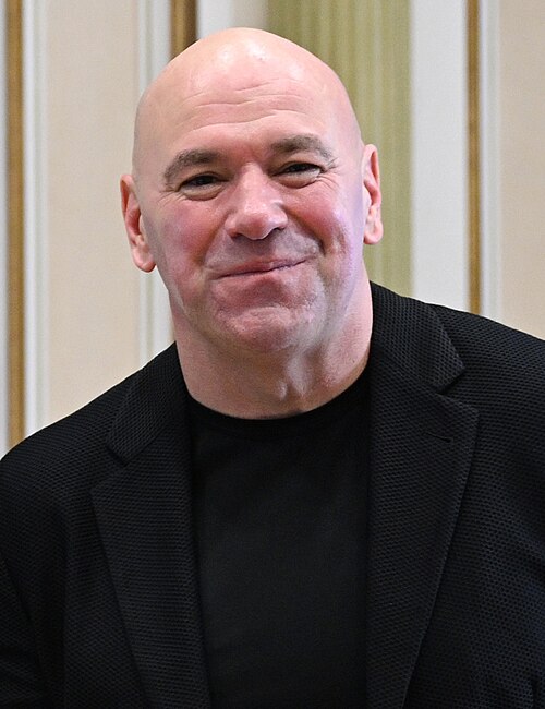 Dana White smiling at a public appearance