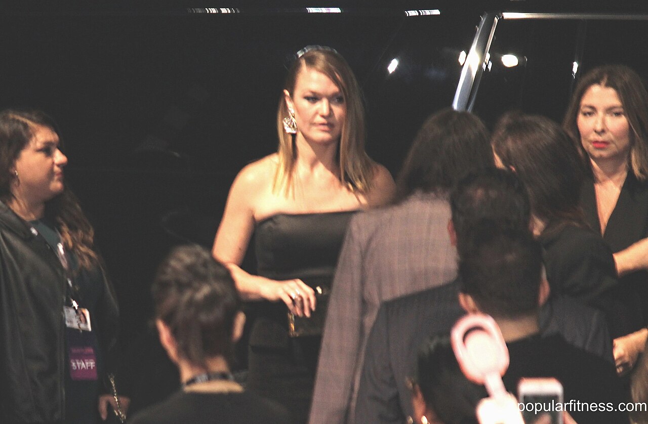 Julia Stiles, whose Dedication Night contemporary honored Heath Ledger