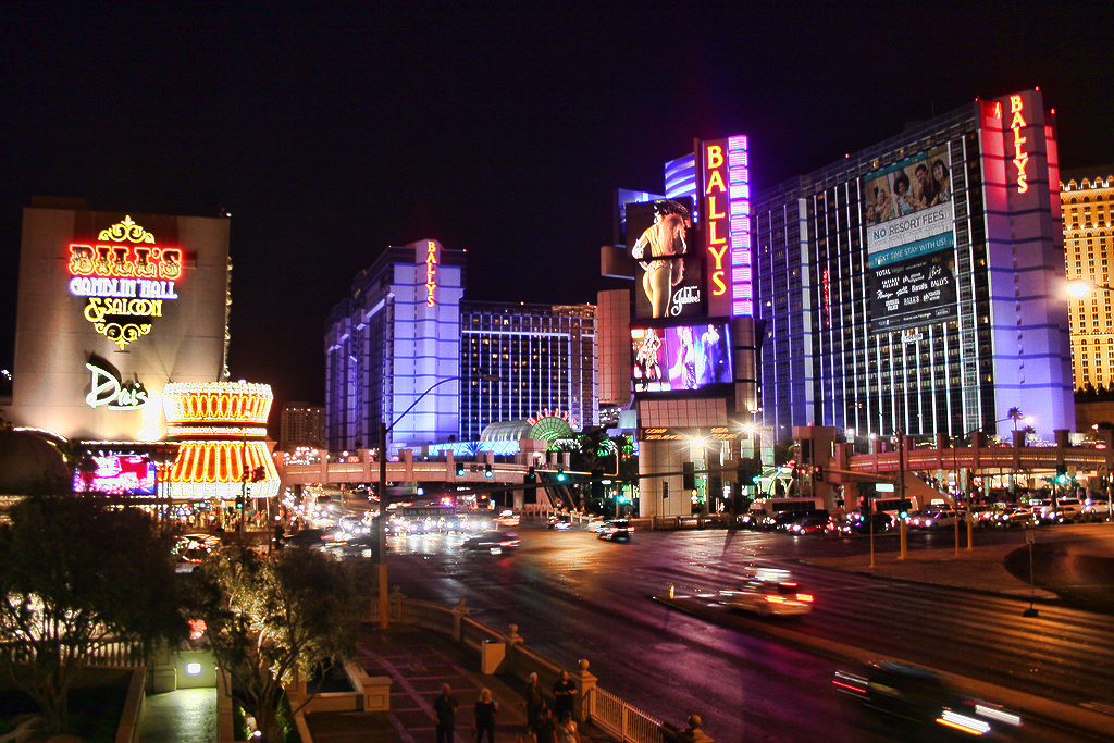 Flamingo Road in Las Vegas (file photo)
