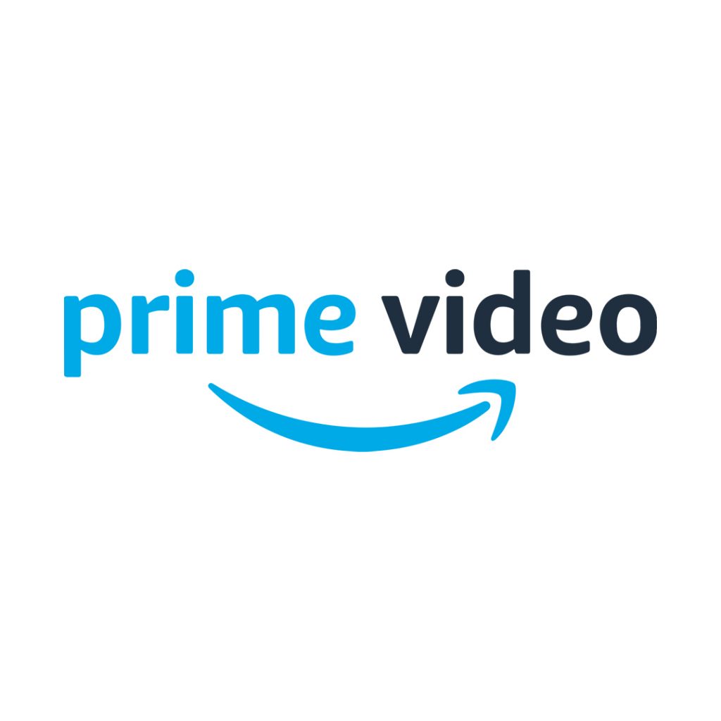 The Prime Video logo — prime in blue, video in black, with the Amazon smile arrow
