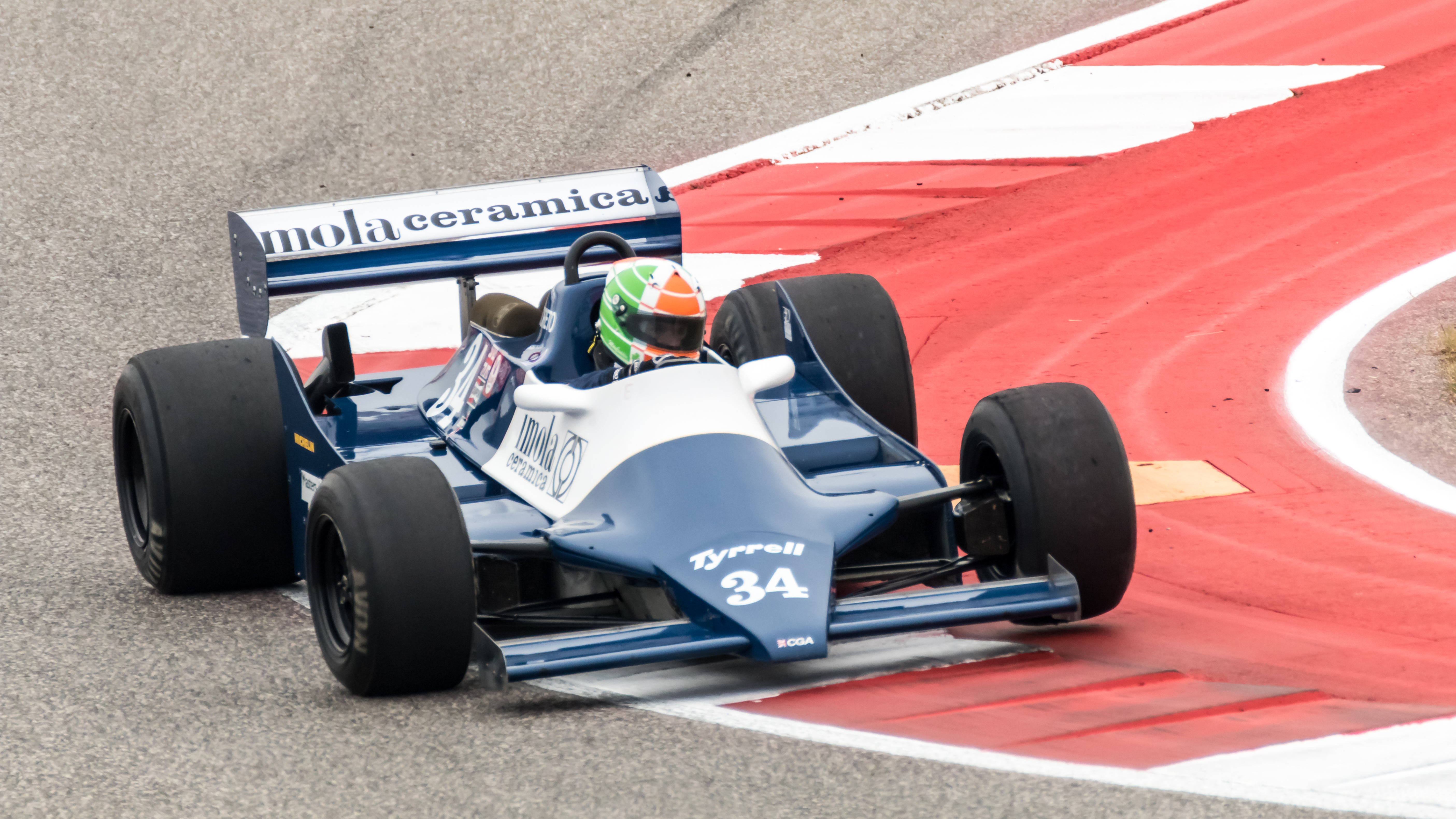 Formula 1 cars at Circuit of the Americas in Austin (file photo)
