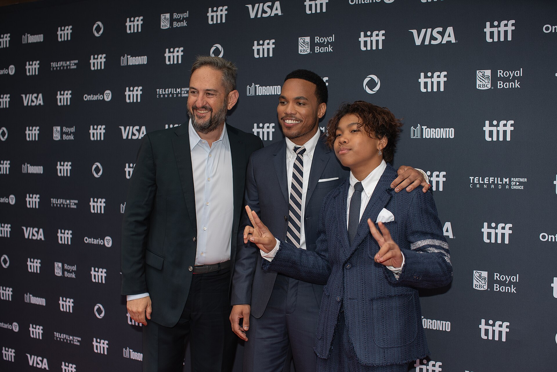 Anderson .Paak with colleagues at a public event