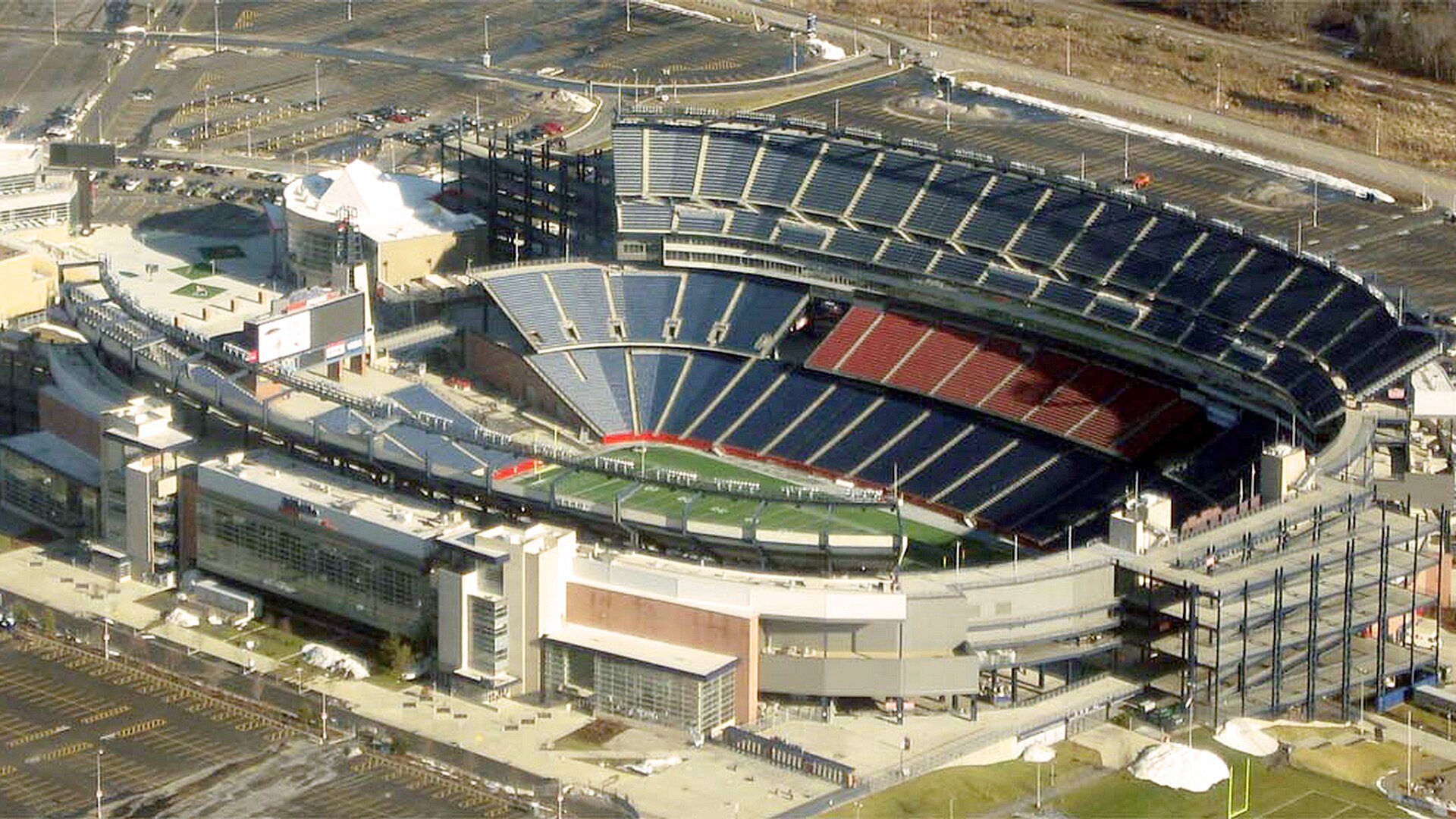 Gillette Stadium in Foxboro, Massachusetts
