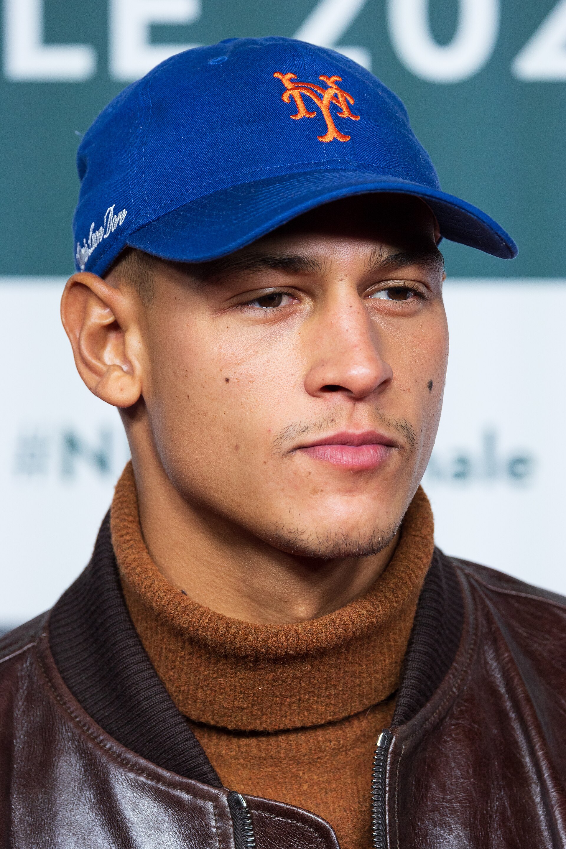 Emilio Sakraya, cast as Xaden Riorson in Prime Video's Fourth Wing, at the Berlinale in 2023