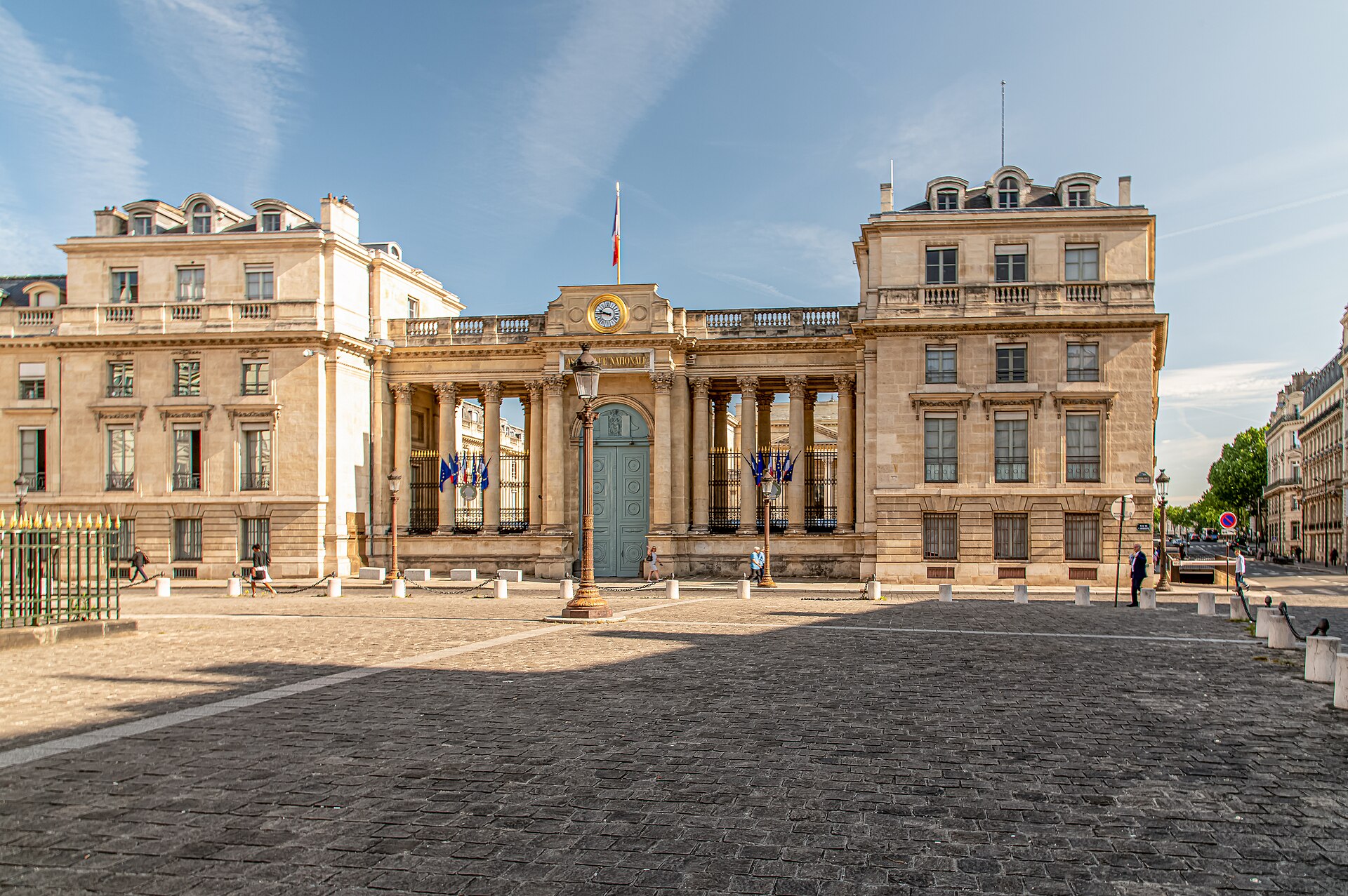 The Palais Bourbon in Paris, home of France's National Assembly (file photo)