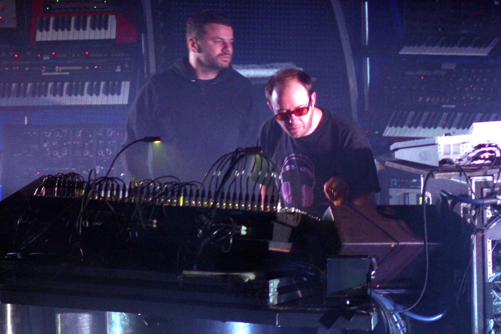 The Chemical Brothers performing live (file photo)