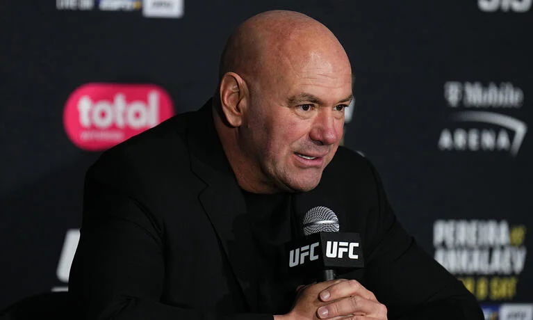 Dana White — he insists he is promoting and producing the December 11 Fury-Joshua broadcast.