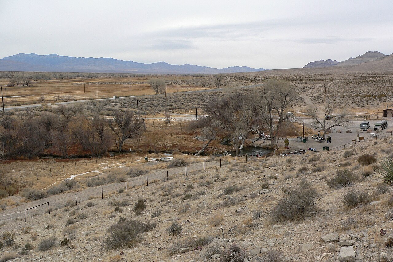 Ash Springs, Nevada, in Lincoln County