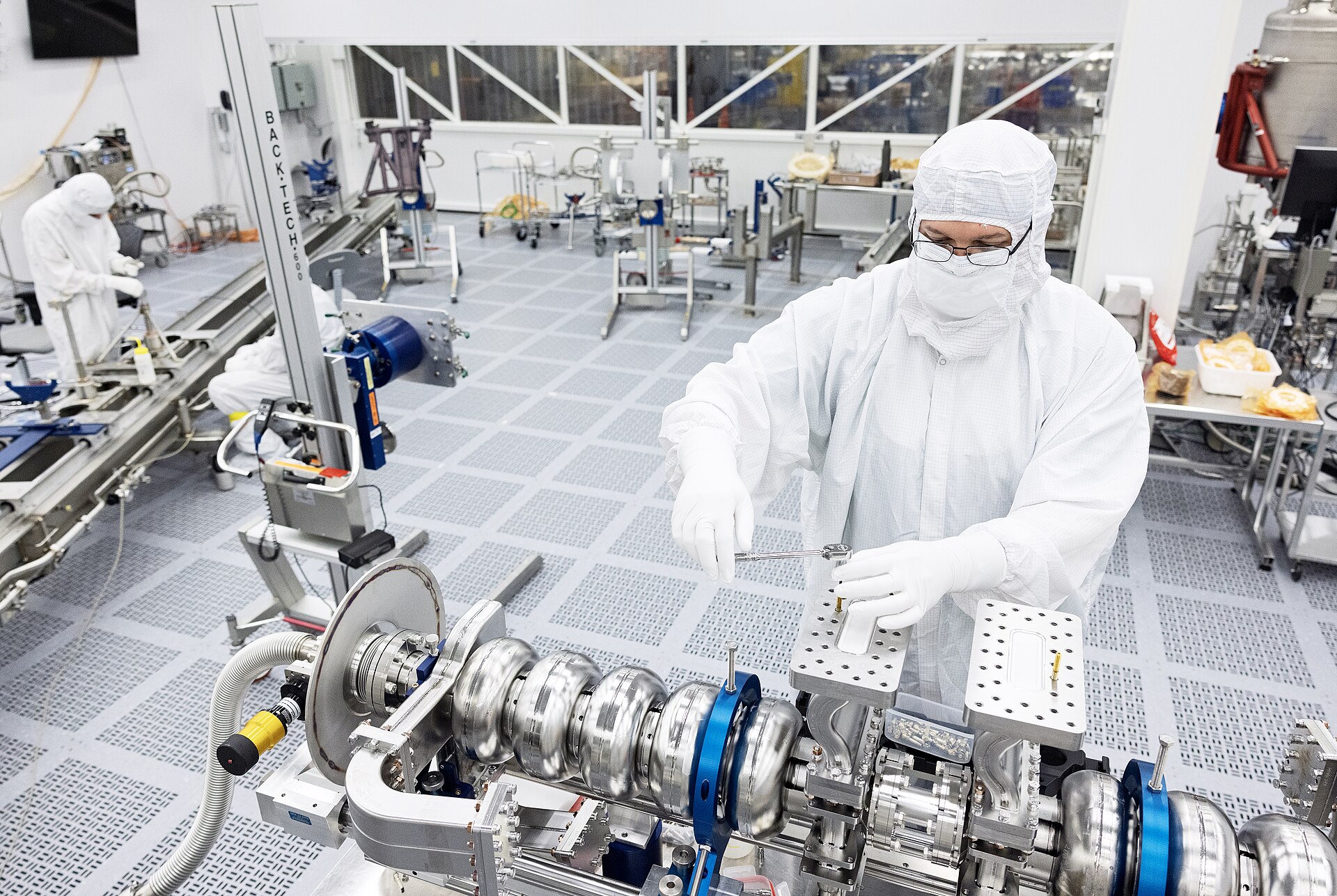 A semiconductor cleanroom