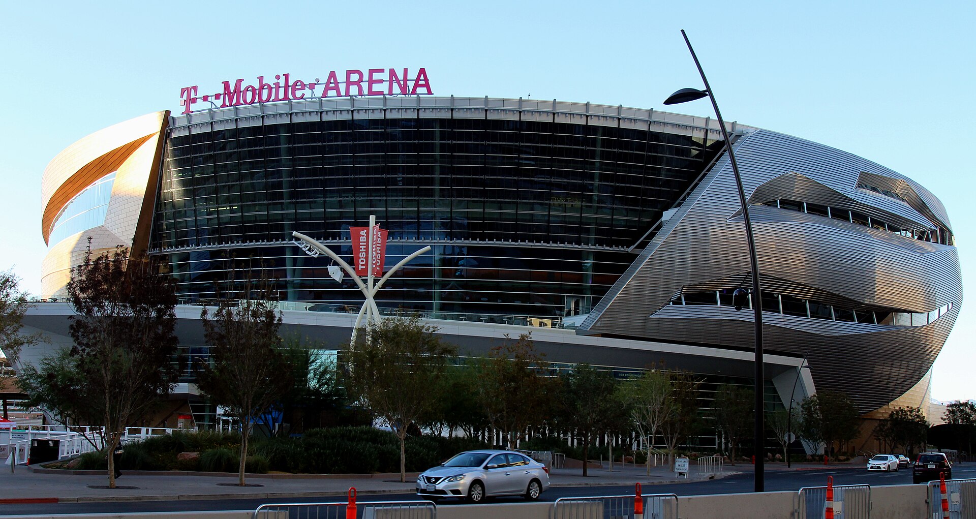 T-Mobile Arena in Las Vegas in daylight