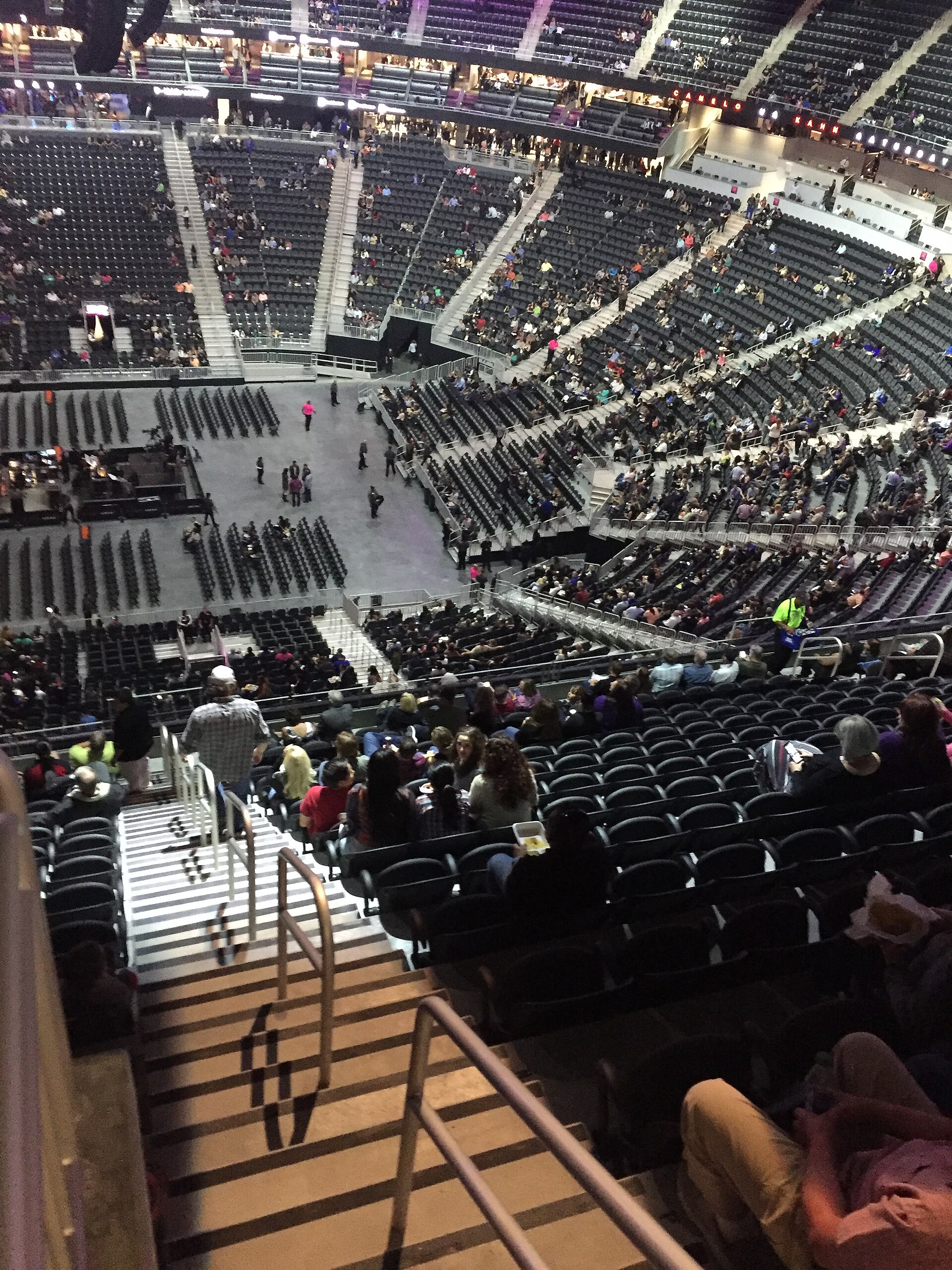 T-Mobile Arena in Las Vegas, home of the Vegas Golden Knights (file photo)