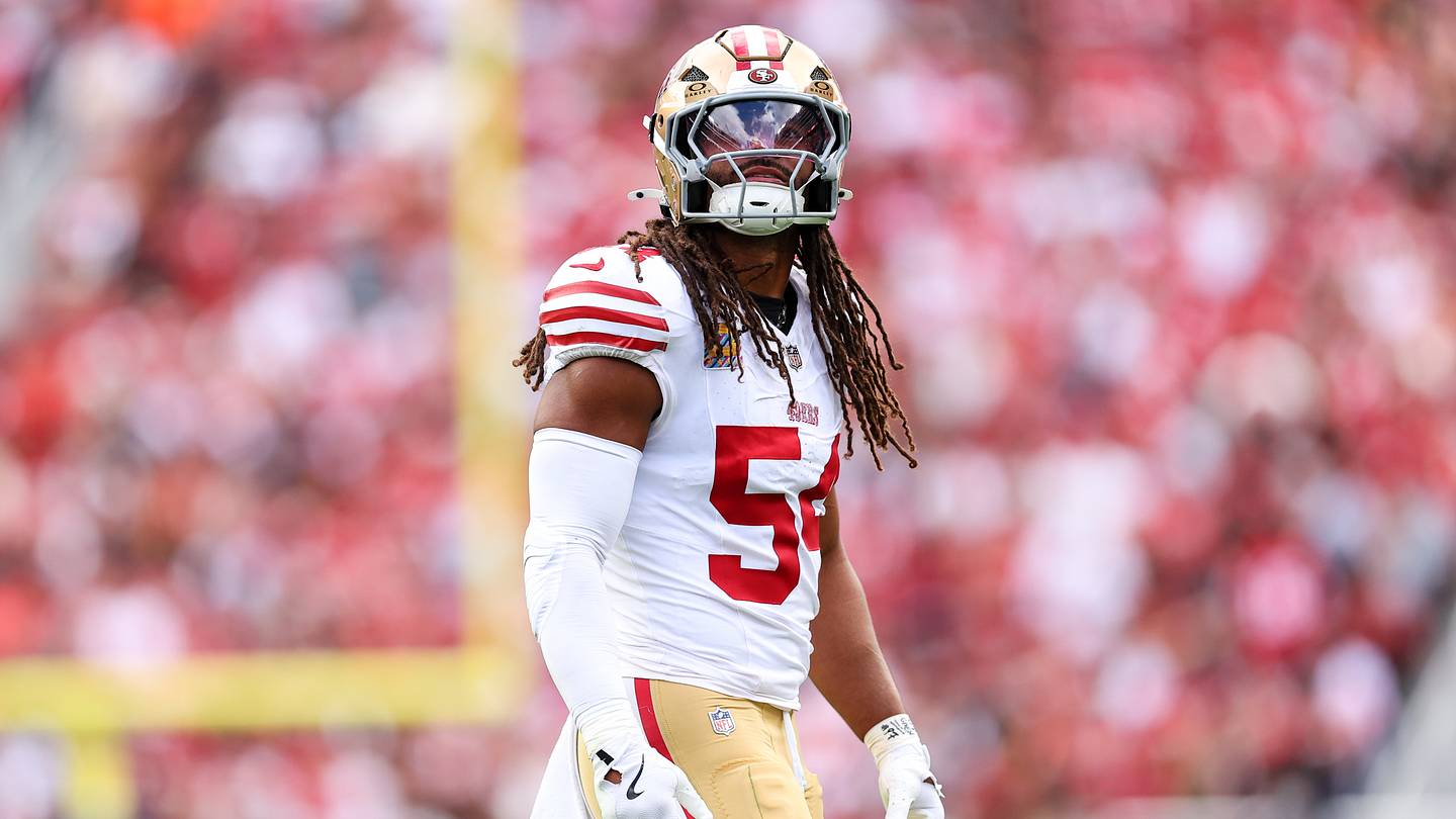 Fred Warner, the anchor of the 49ers linebacker unit