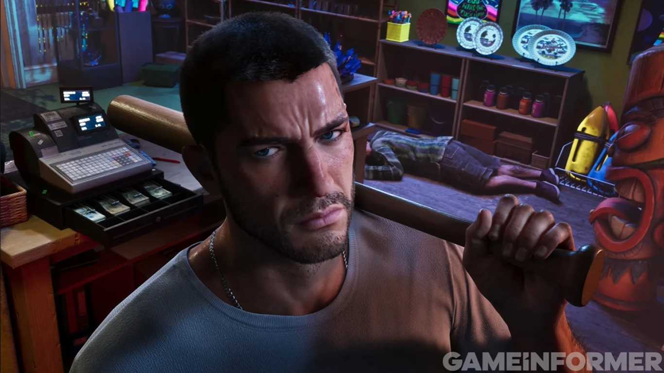 Jason Duval in an official Grand Theft Auto VI screenshot