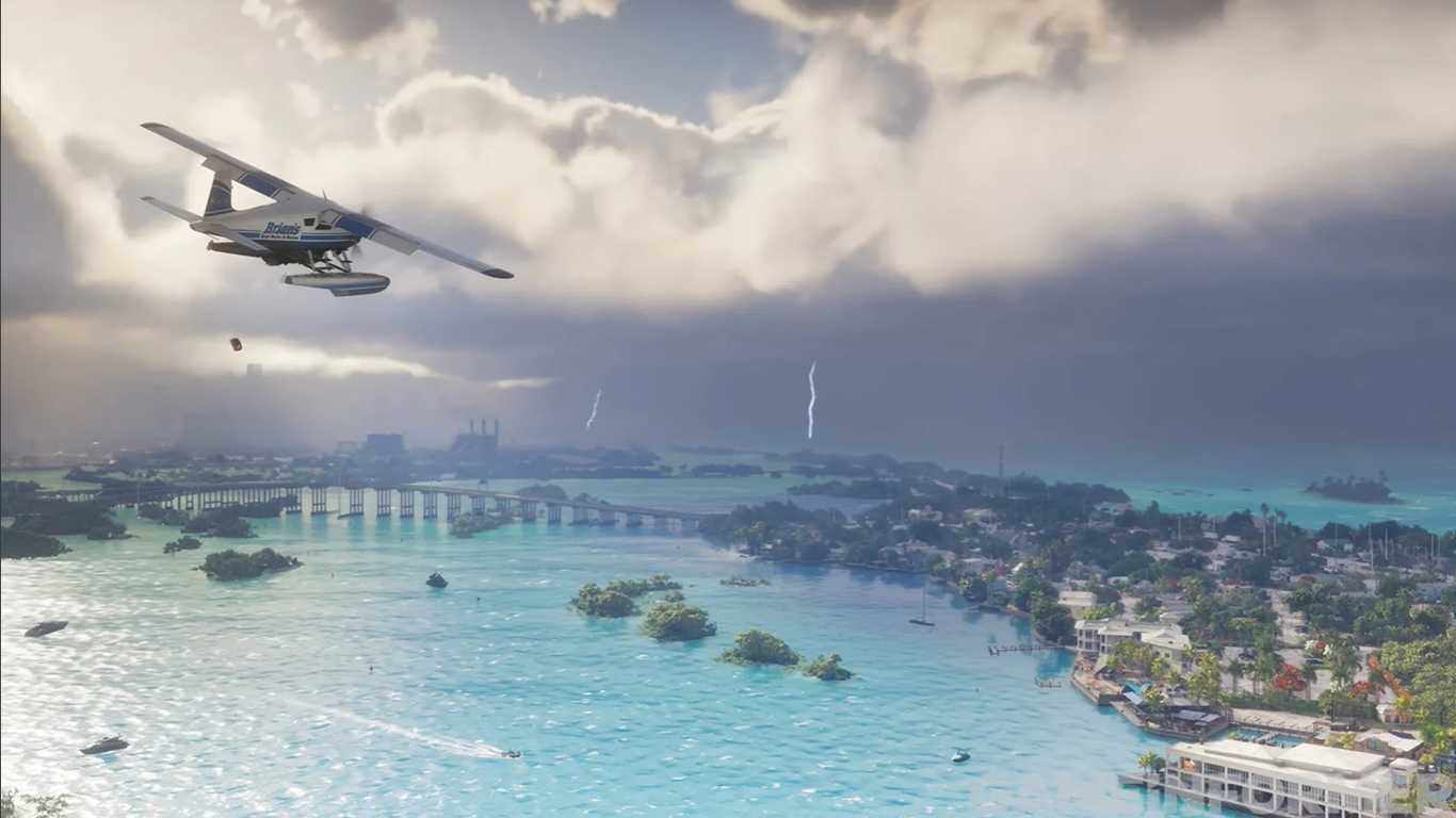 Vice City and Leonida in an official Grand Theft Auto VI screenshot