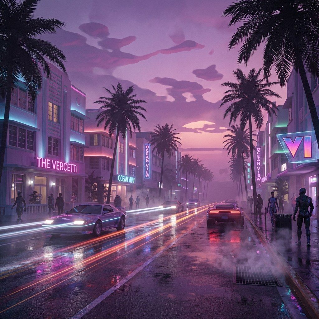 Grand Theft Auto VI release promotional graphic