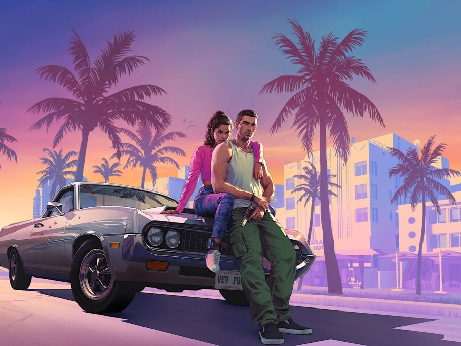 Grand Theft Auto VI key art for Vice City
