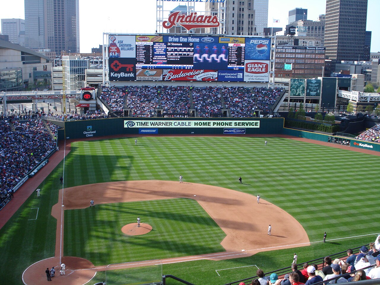 Progressive Field in Cleveland
