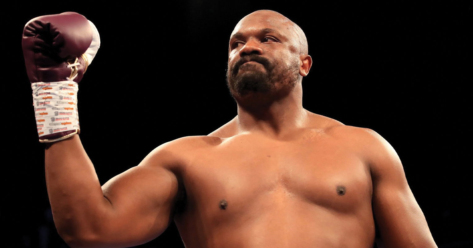 Derek Chisora during his April bout with Deontay Wilder at the O2 Arena.