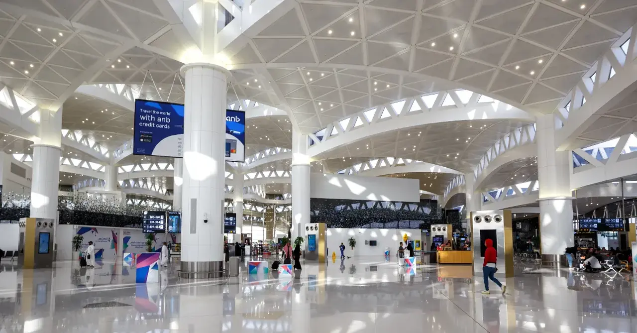 Terminal 2 at King Khalid International Airport in Riyadh (file photo)