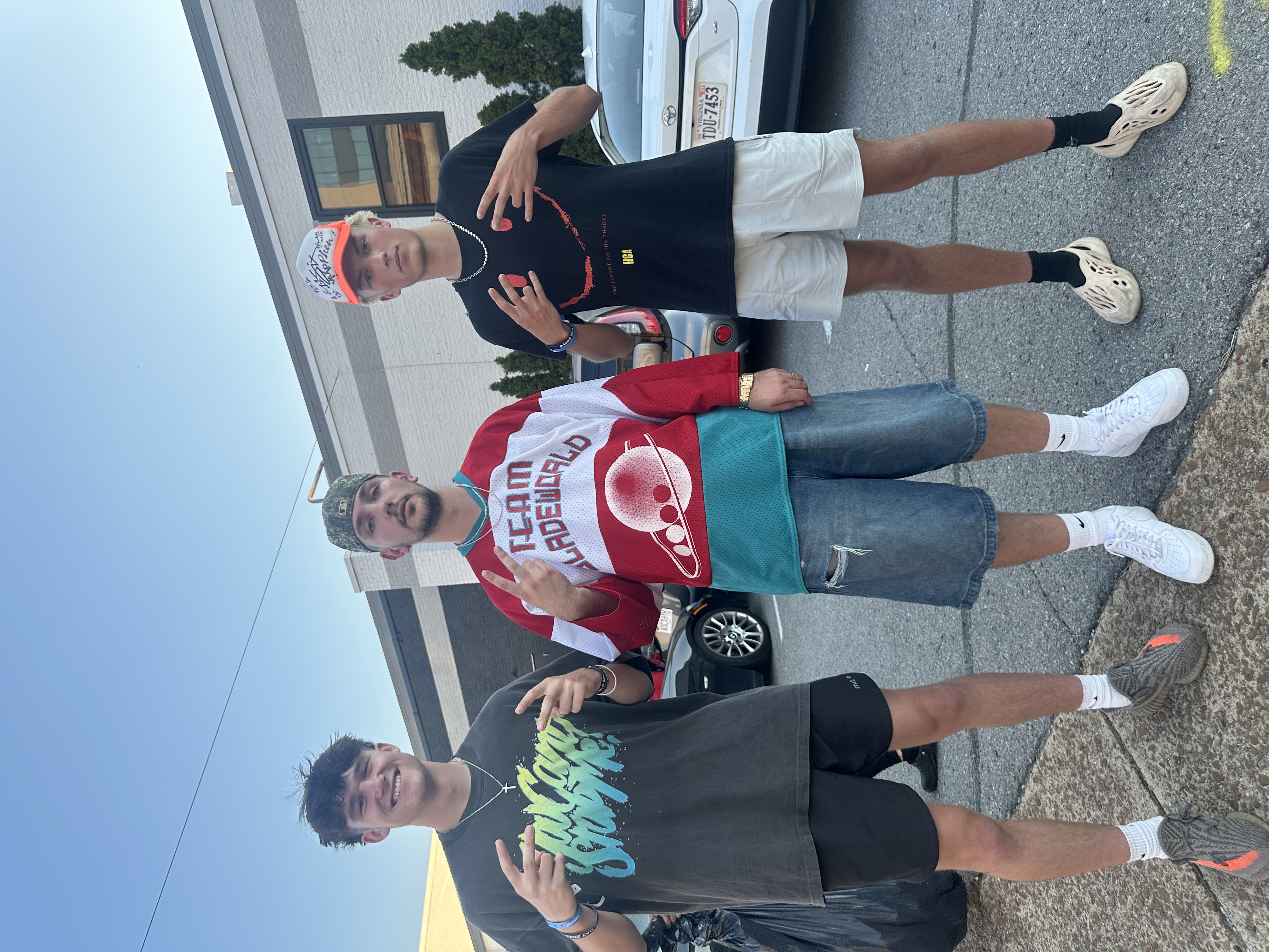 Hulvey with fans