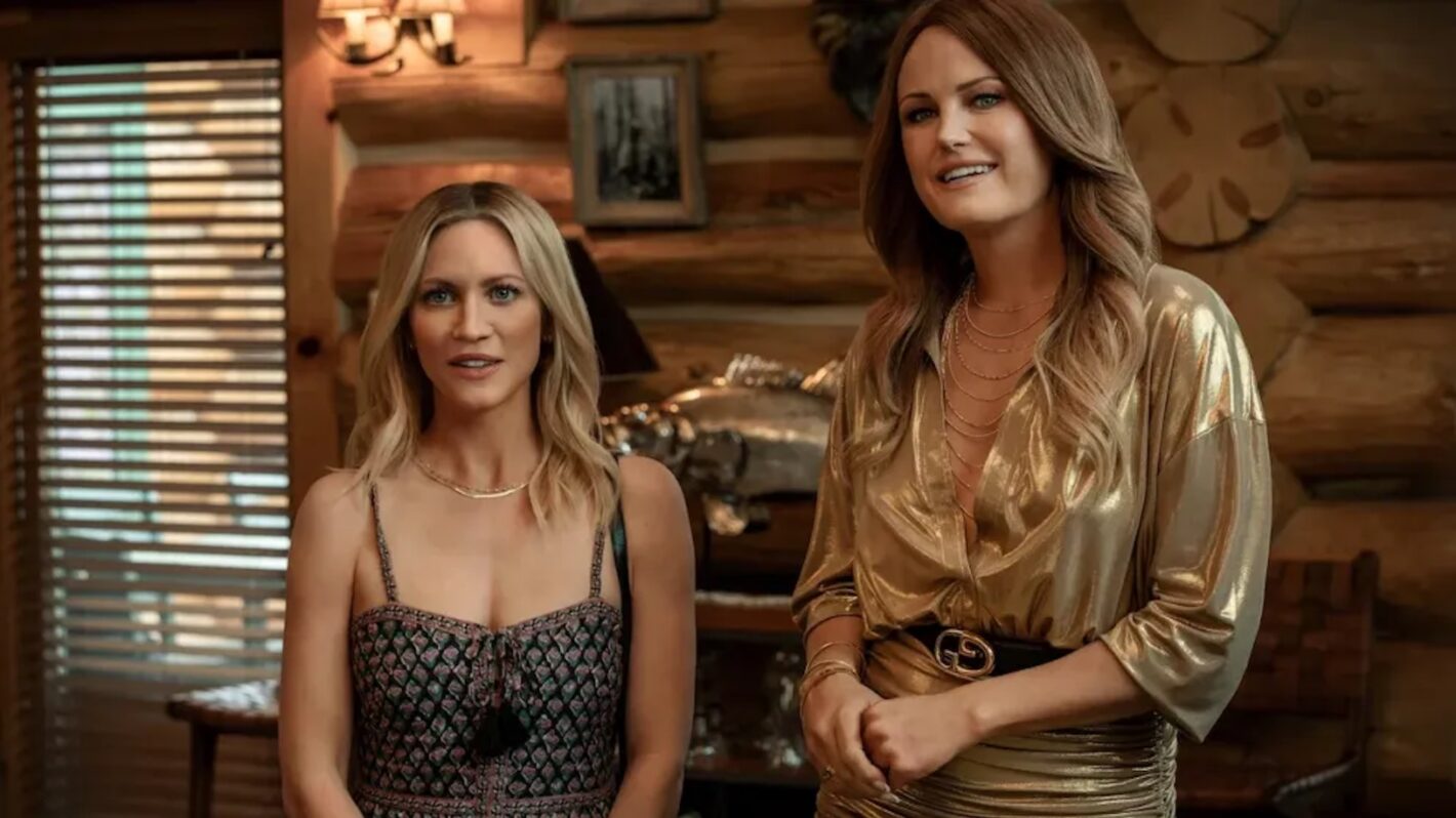 Brittany Snow and Malin Åkerman in The Hunting Wives Season 2