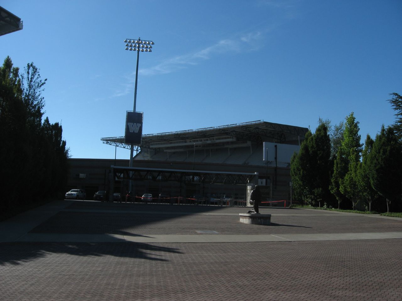 Husky Stadium in Seattle, where Iowa beat Washington 41-24