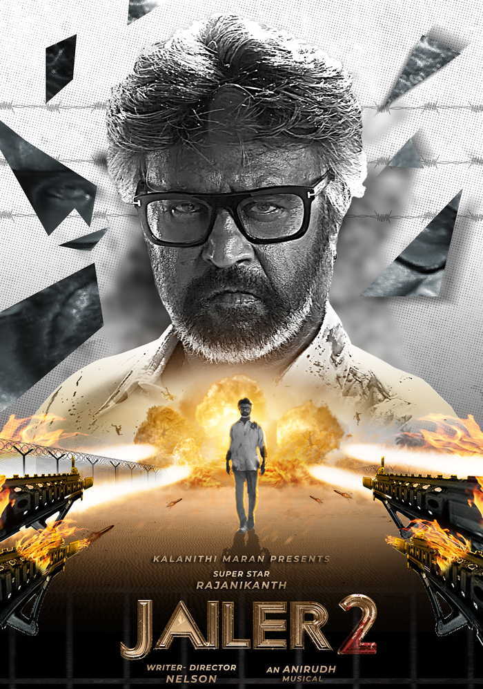 Jailer 2 official poster featuring Rajinikanth