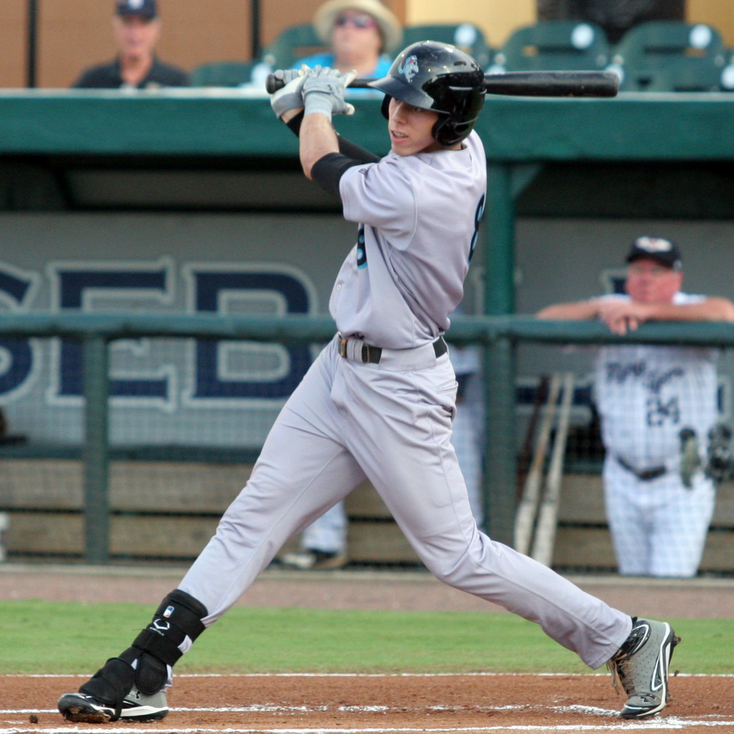 A baseball player at the plate (file photo)