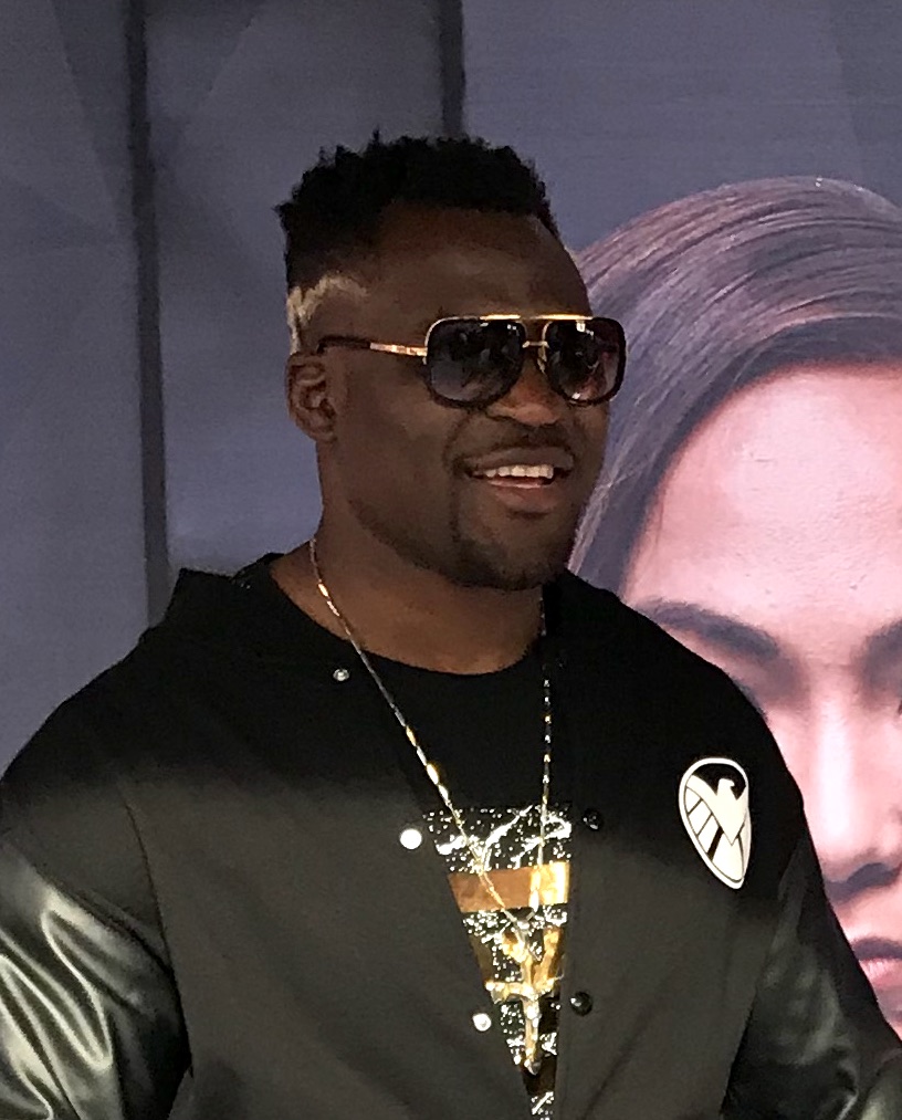Francis Ngannou, the former UFC heavyweight champion (file photo)