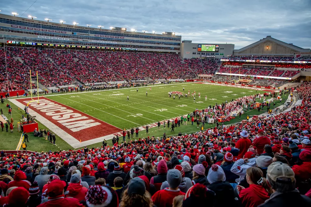 Wisconsin Badgers football at Camp Randall Stadium